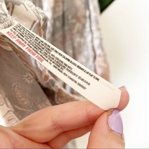 Free Poeple Mock neck Print Sleeveless Mini Dress - Picture 6 of 9